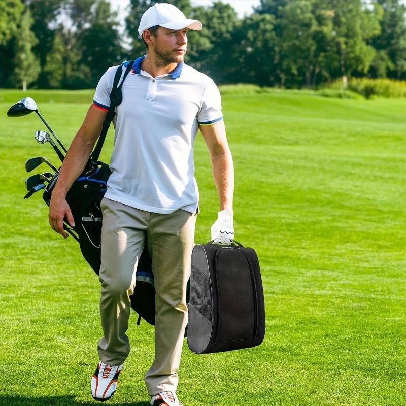 Portable Golf Shoe Bag Oxford  - Shoe Bag Dust reseña y precio