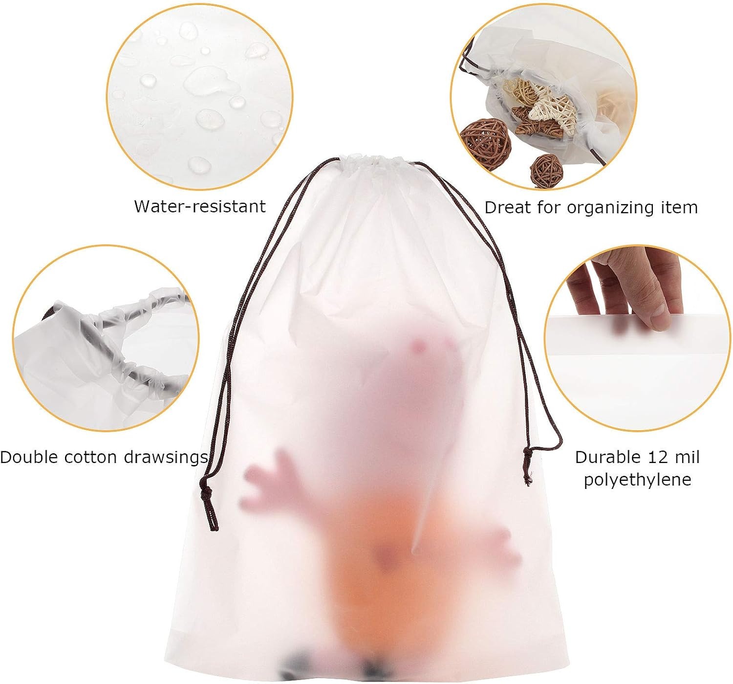 10 Pcs Shoe Bags For Travel Wa - Shoe Bag Dust reseña y precio