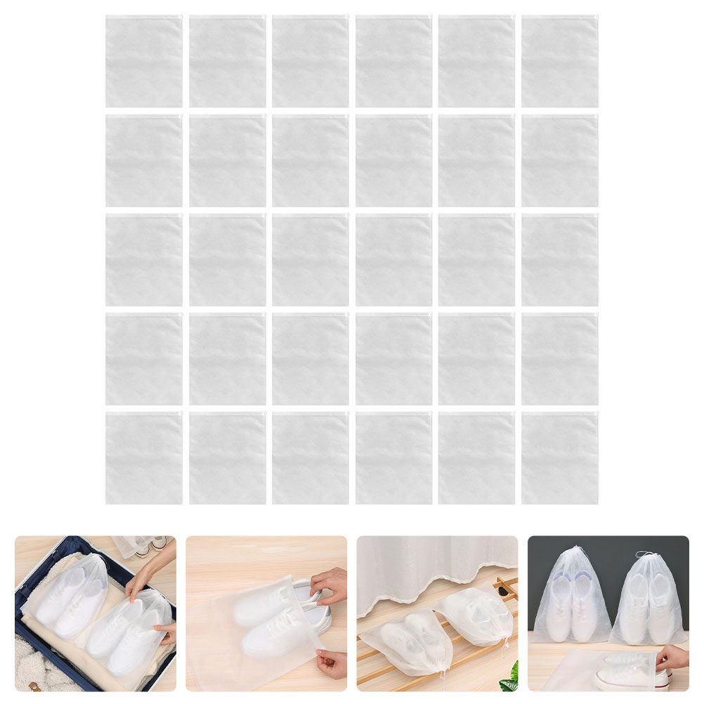 50Pcs Drawstring Shoe Bags Sho - Shoe Bag Dust reseña y precio