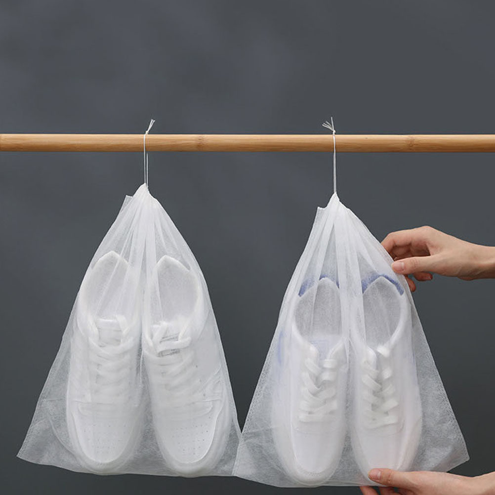 50Pcs Drawstring Shoe Bags Sho - Shoe Bag Dust reseña y precio