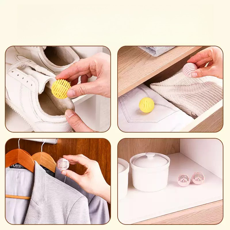 6Pcs/Pack Deodorizing Ball,  M - Shoe Deodorizer Ball reseña y precio