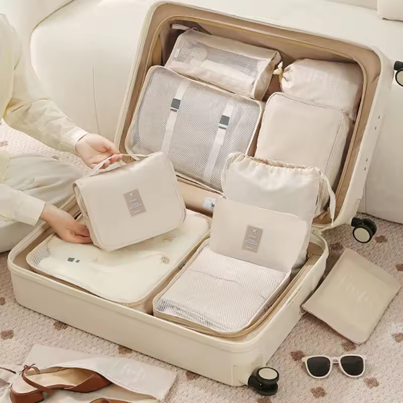 7/8/9/10 Pcs Set Travel Organi - Shoe Bag Dust reseña y precio