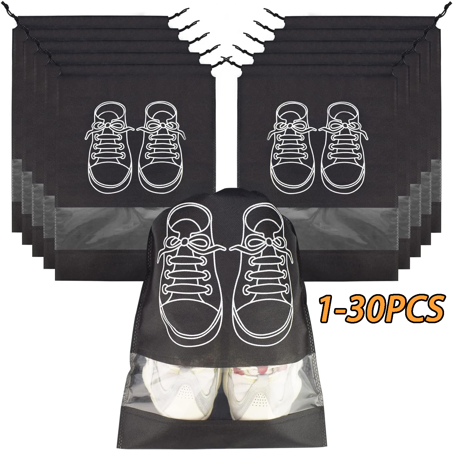 1-30PCS Shoes Storage Organize - Shoe Bag Dust reseña y precio