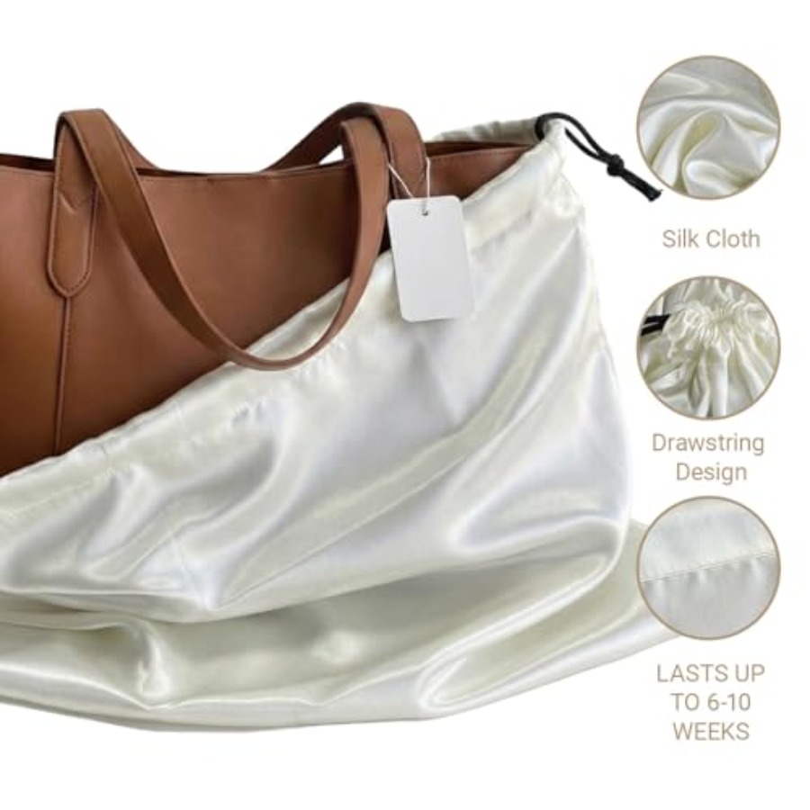4 Pack Satin Dust Bag 15.7x19. - Shoe Bag Dust reseña y precio