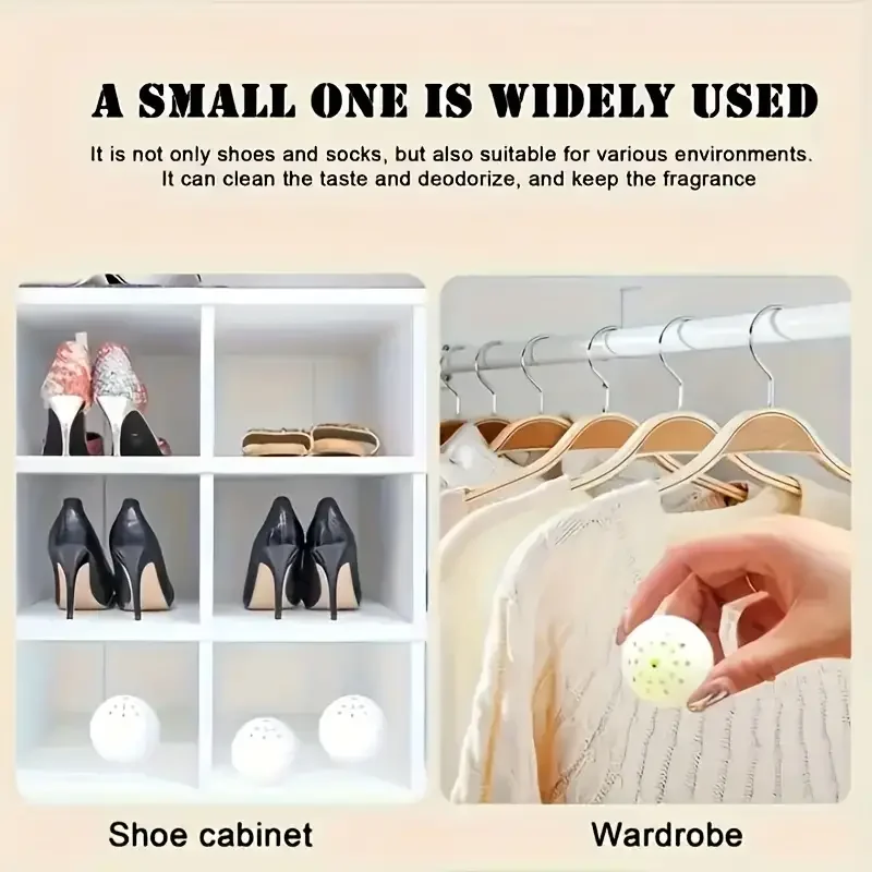 3Pcs Shoes Socks Deodorant Bal - Shoe Deodorizer Ball reseña y precio